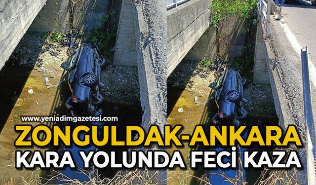 Zonguldak-Ankara kara yolunda feci kaza