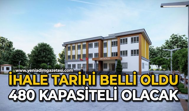 İhale tarihi belli oldu, 480 kapasiteli olacak