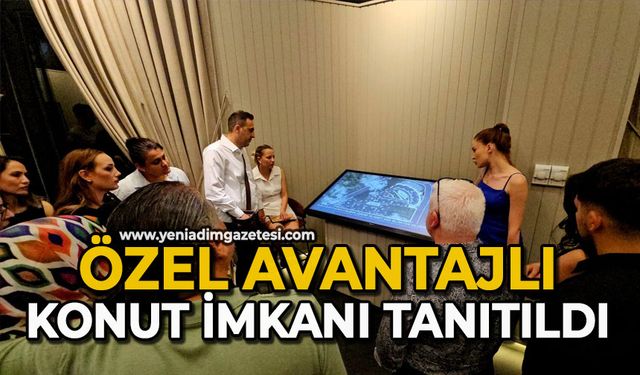Özel avantajlı konut imkanı tanıtıldı