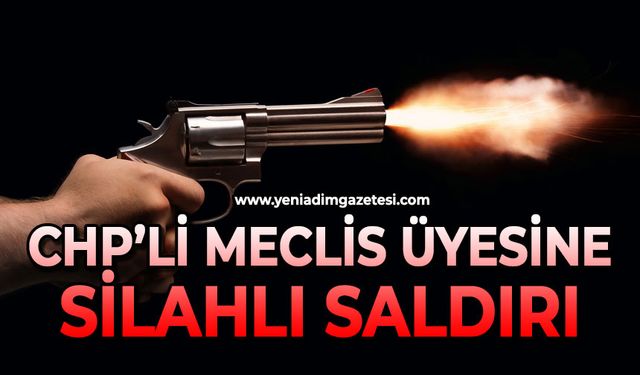 CHP'li Meclis Üyesine silahlı saldırı
