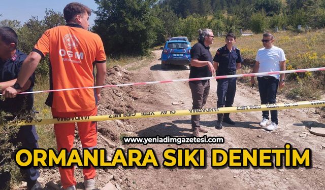 Ormanlara sıkı denetim