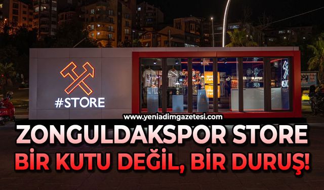 Zonguldakspor Store bir kutu değil, bir duruş!