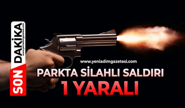 Parkta silahlı saldırı: 1 yaralı