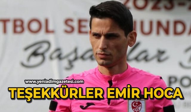 Teşekkürler Emir Hoca