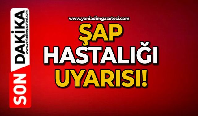 Şap hastalığı uyarısı!