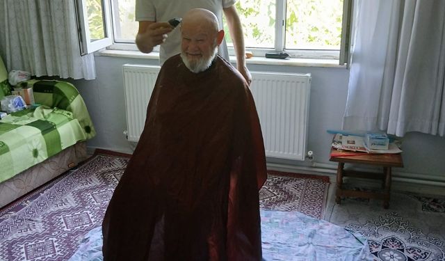 Devrek Belediyesi’nden Evde Kuaför Hizmeti