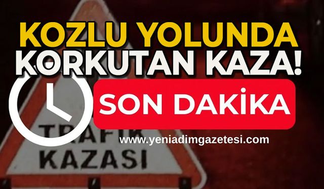 Kozlu yolunda kaza