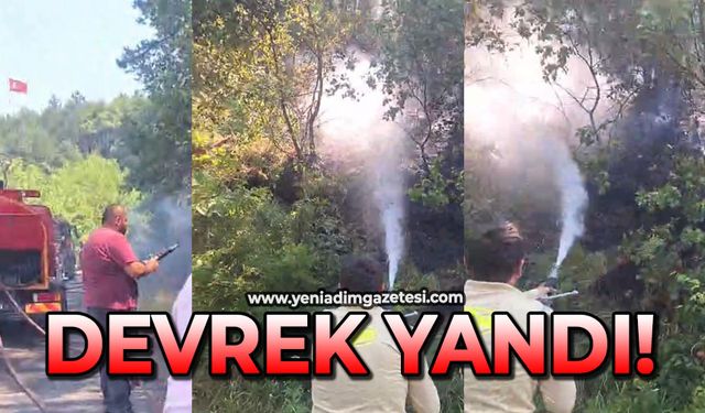 Devrek yandı!
