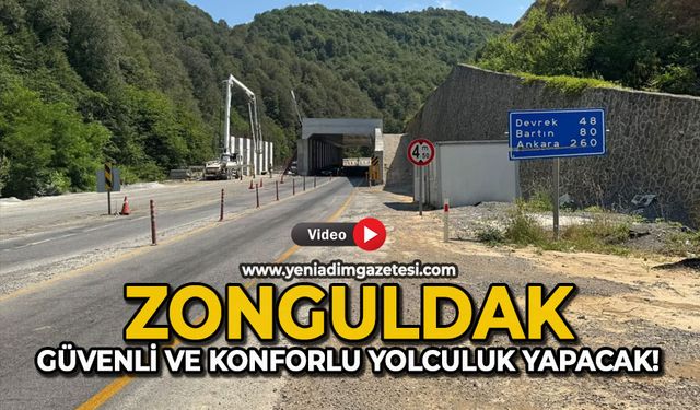 Zonguldak, güvenli ve konforlu yolculuk yapacak!
