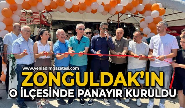 Zonguldak’ın o ilçesinde panayır kuruldu