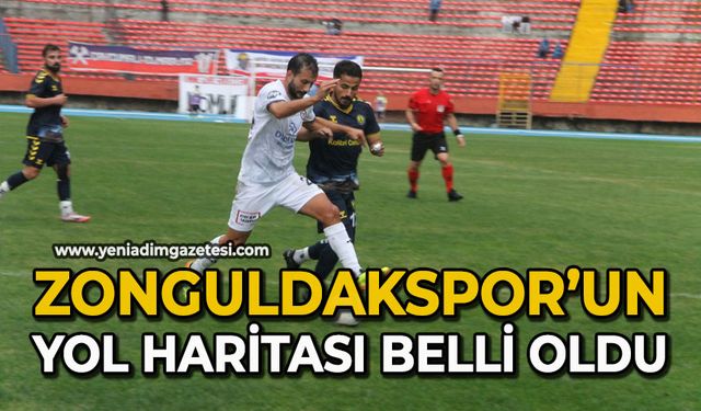 Zonguldakspor’un yol haritası belli oldu