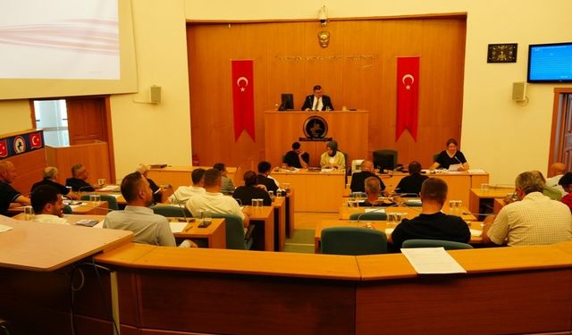 Belediye Meclis toplantısı yapıldı