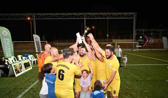 Birimler arası turnuvanın şampiyonu "Gençlik ve Spor" oldu