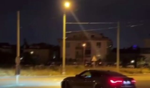 Ehliyetsiz sürücünün drifti pahalıya patladı