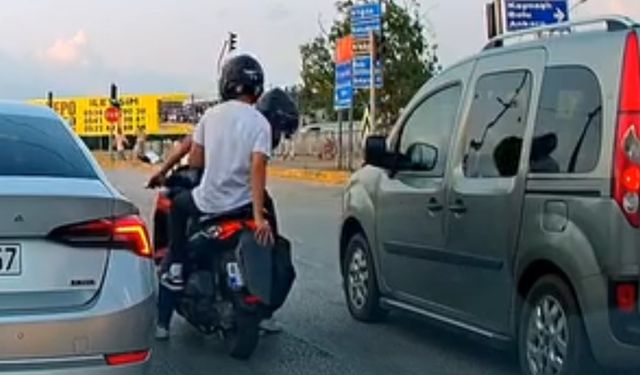 Işık ihlali için buldukları yöntem şaşırttı