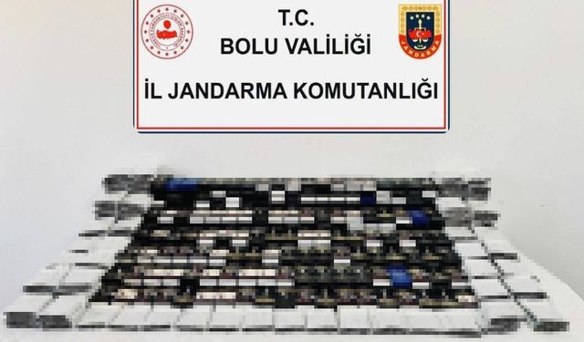 Kaçak sigara operasyonu: Binlerce kaçak ürün ele geçirildi