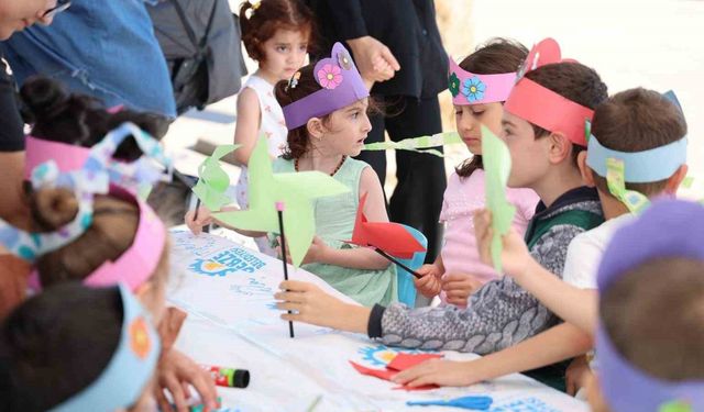 Minikler atölye keyfini çıkardı