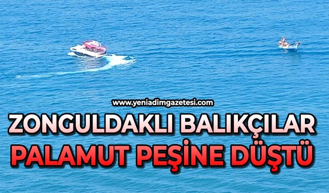 Zonguldaklı balıkçılar palamut peşine düştü
