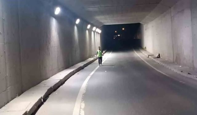 Belediye ekipleri güvenli ulaşım için sahada