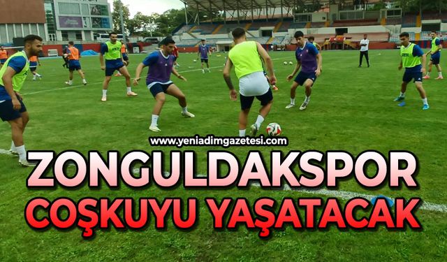Zonguldakspor coşkuyu yaşatacak