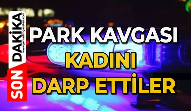 Park yeri kavgasında kadın sürücü darbedildi