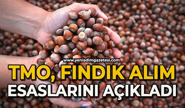 TMO'dan fındık alım esasları ile ilgili açıklama