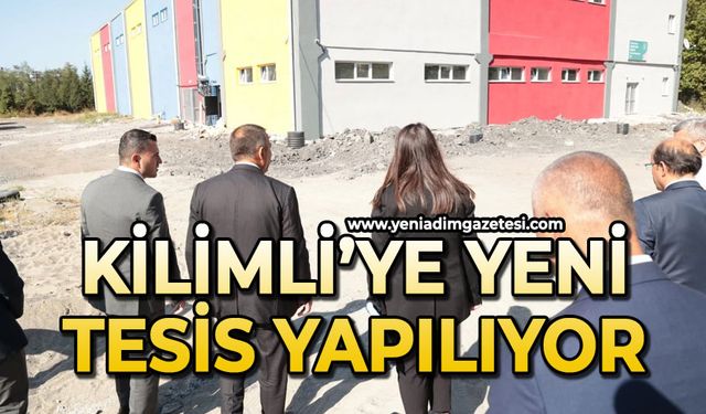 Kilimli'ye yeni tesis yapılıyor