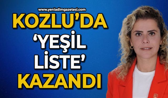 Kozlu'da 'Yeşil Liste' kazandı