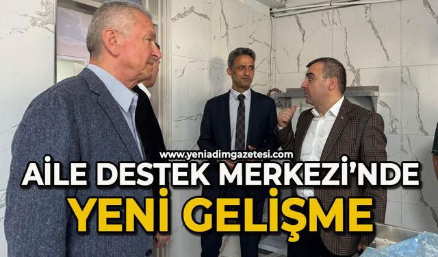 Aile Destek Merkezi’nde yeni gelişme