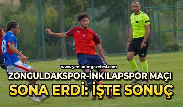 Zonguldakspor-İnkılapspor maçı sona erdi: İşte sonuç