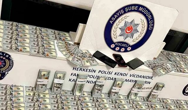 Telefon dolandırıcıları 85 bin 400 dolar ile yakalandı