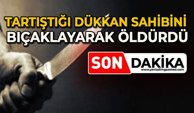 Kiracı, tartıştığı dükkan sahibini bıçakladı