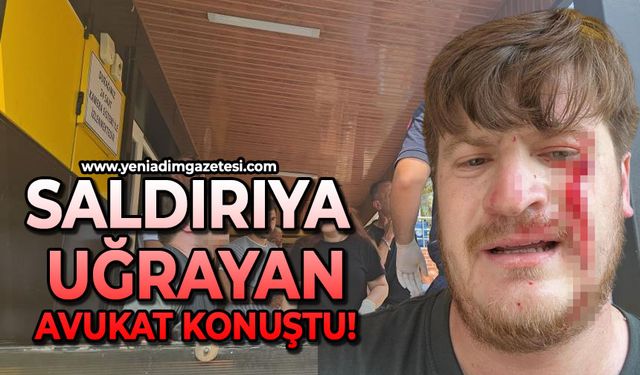 Meslektaşının ofisinde saldırıya uğrayan avukat, yaşadıklarını anlattı