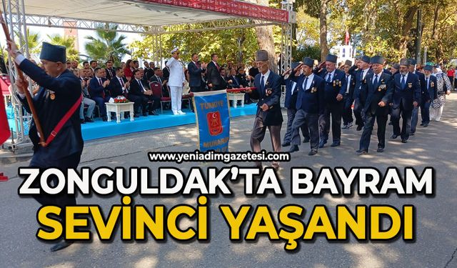 Zonguldak'ta bayram sevinci yaşandı