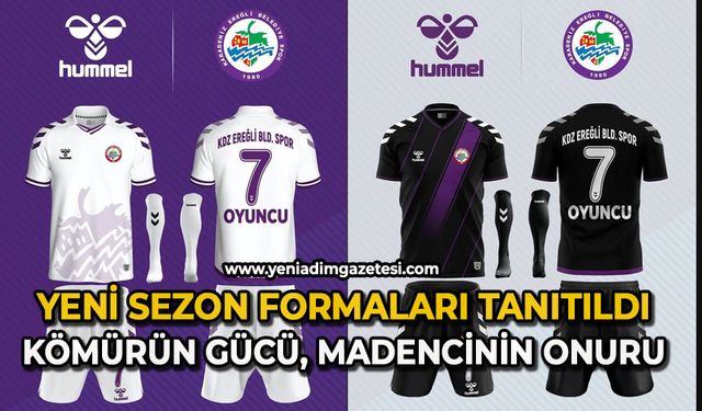 Yeni sezon formaları tanıtıldı: Kömürün gücü, madencinin onuru