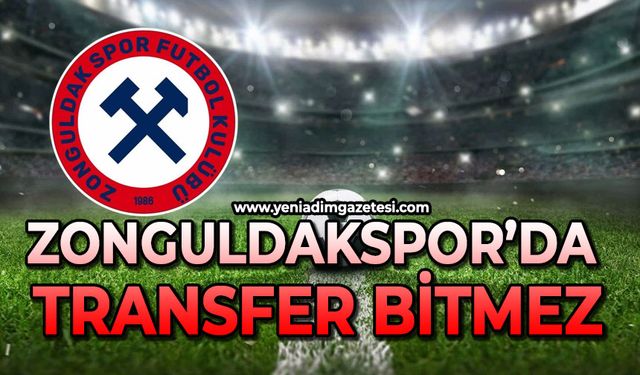 Zonguldakspor’da transfer bitmez