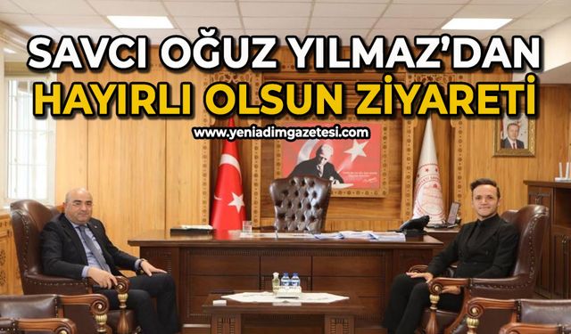 Savcı Oğuz Yılmaz’dan hayırlı olsun ziyareti