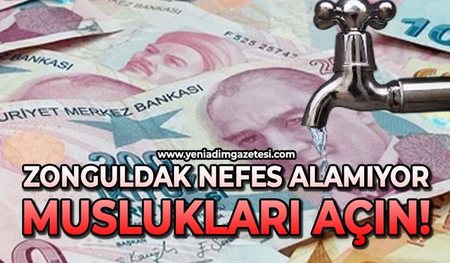 Zonguldak nefes alamıyor muslukları açın!