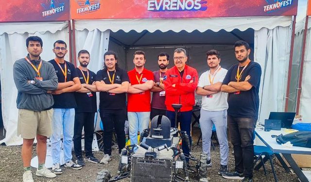 Karabük Üniversitesi Evrenos Takımı, TEKNOFEST’te Türkiye 5’incisi Oldu