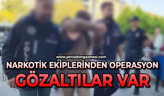 Narkotik ekiplerinden başarılı operasyon: 4 tutuklama