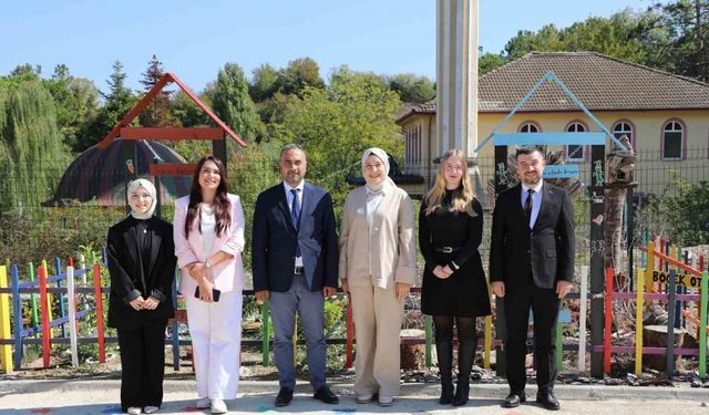 BARÜ Kutlubey Anaokulu bahçesi "Türkiye Yüzyılı Maarif Modeli"ne göre düzenlendi