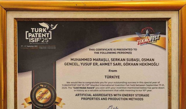 BARÜ’den akademisyenin yer aldığı proje TEKNOFEST’te altın madalya aldı