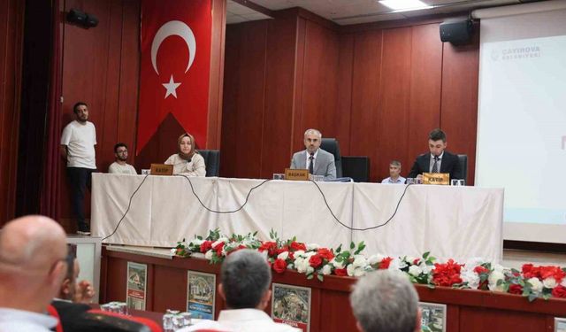 Çayırova Belediyesi eylül ayı meclis toplantısı yapıldı