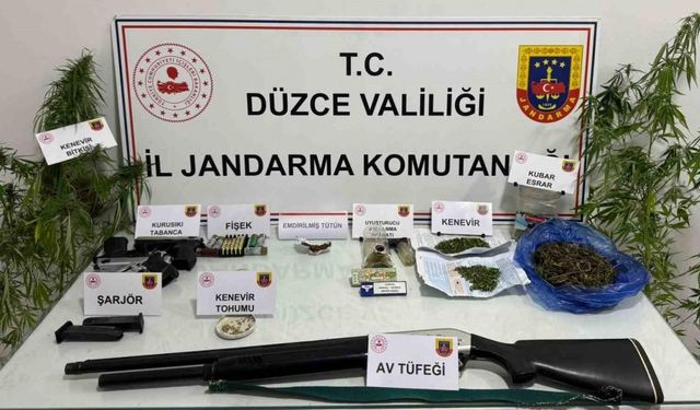Jandarmadan uyuşturucu operasyonu