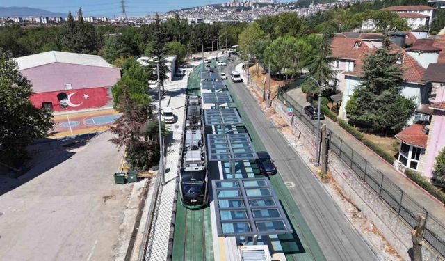 Tramvay hattı bölgeye nefes aldırdı