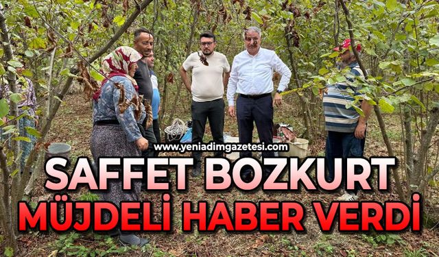 Saffet Bozkurt sevindirici haber verdi