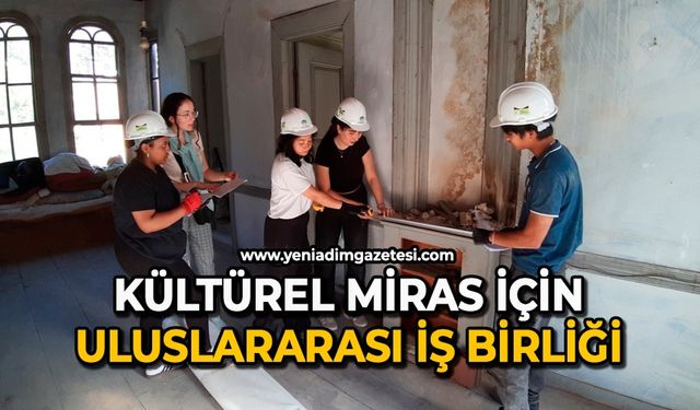 Kültürel miras için uluslararası iş birliği