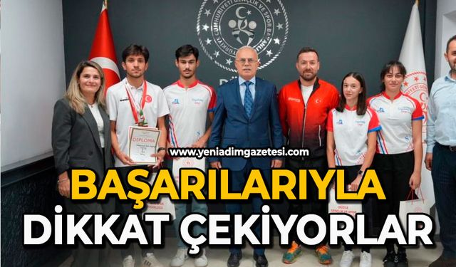 Başarılarıyla dikkat çekiyorlar