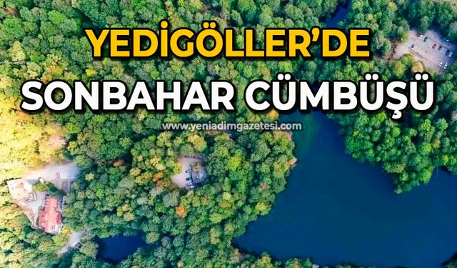 Yedigöller’de sonbahar cümbüşü
