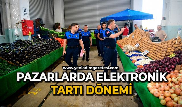 Pazarlarda elektronik tartı dönemi